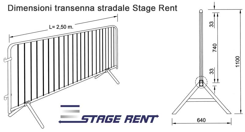 Transenna stradale